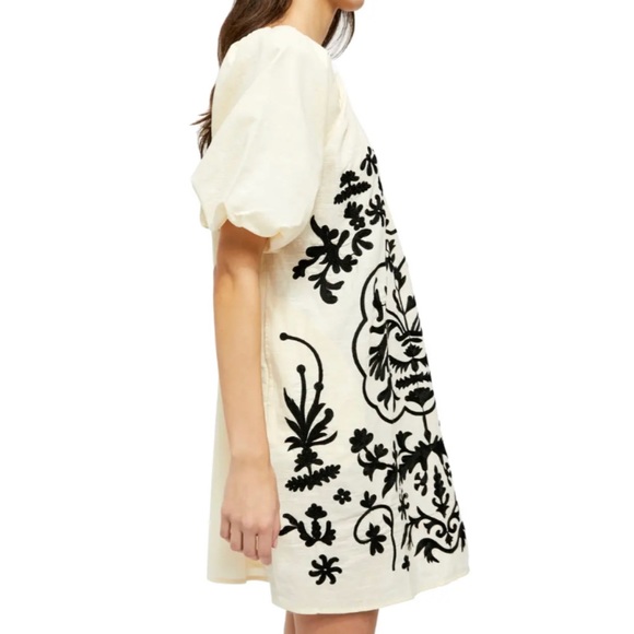FREE PEOPLE Fiona Embroidered Mini Dress NWT XS - Picture 14 of 15